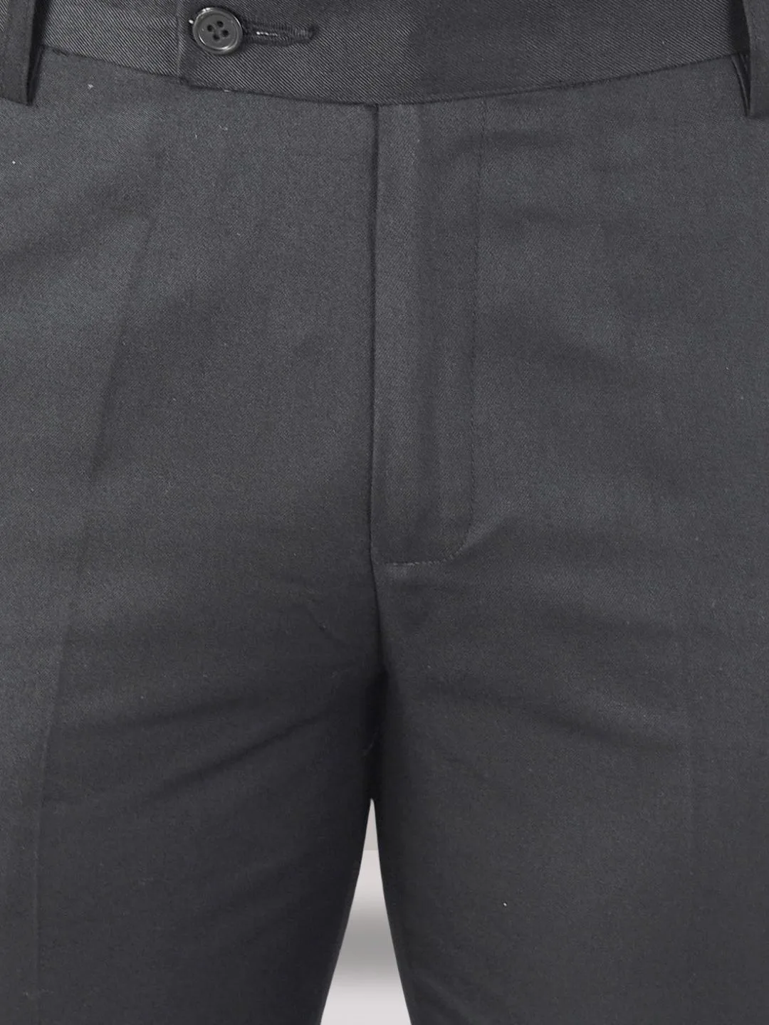 Everyday Comfort Dark Grey Formal Trousers - Image 7