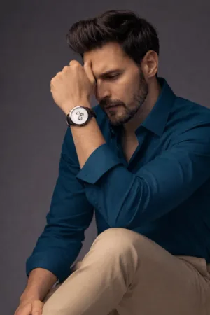 Tailored Fit Pure Cotton Shirt