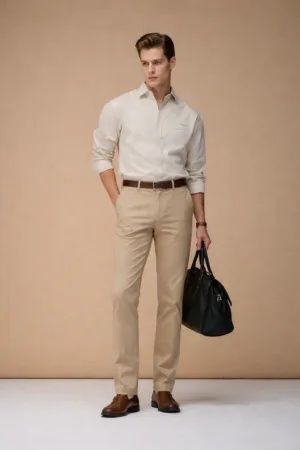 Luxury Linen Cotton Trousers